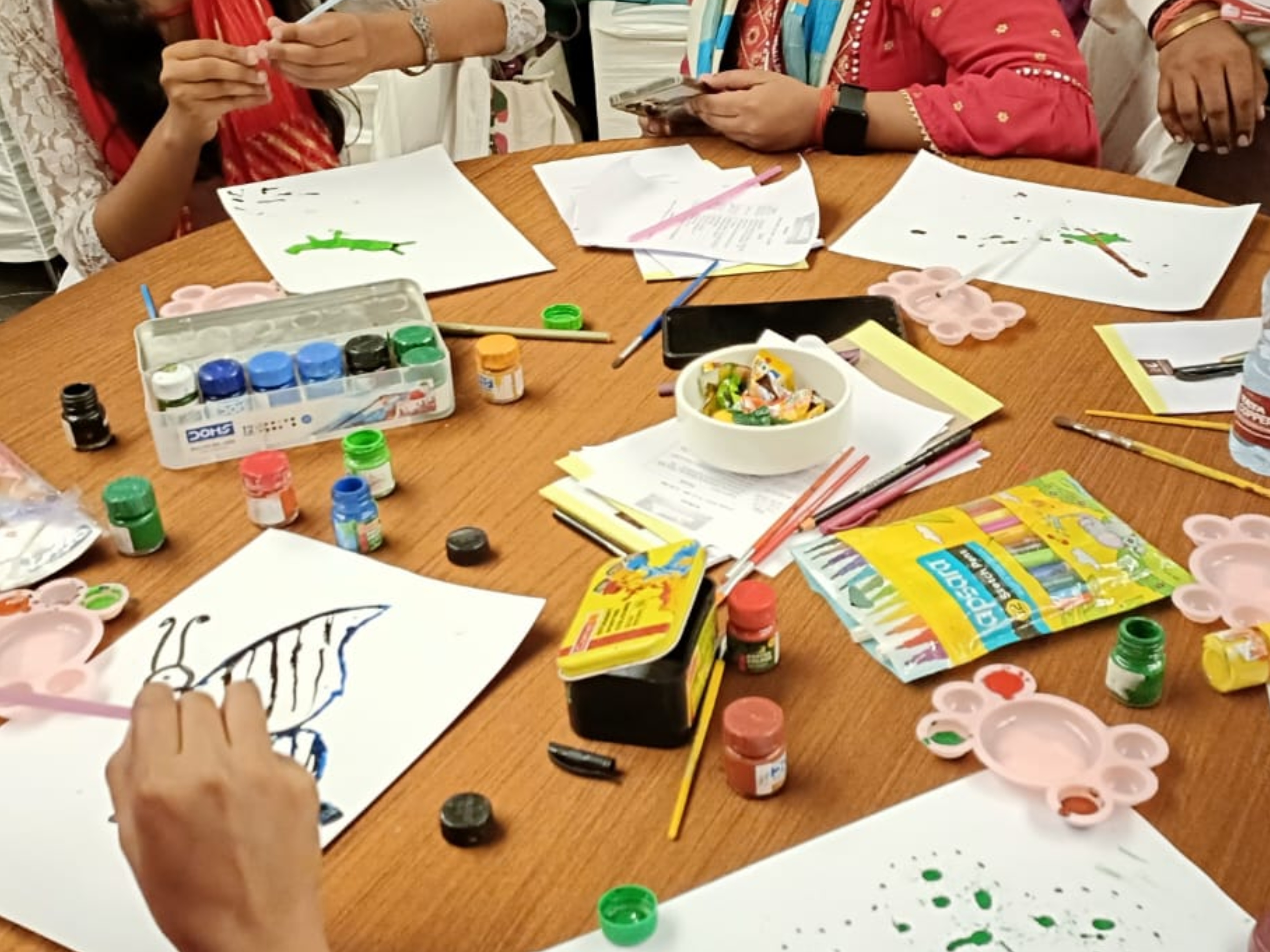 Lesson Planning during a practical classroom learning experience